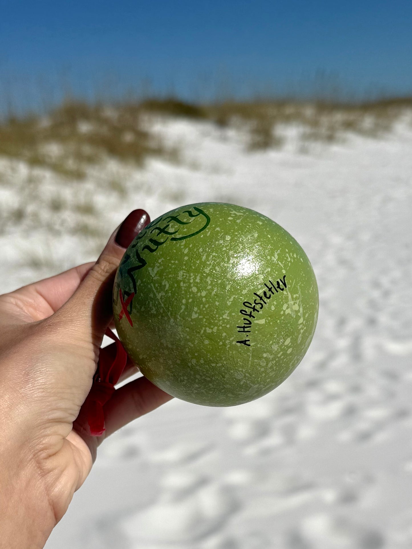“Nutcracker” Green ornament
