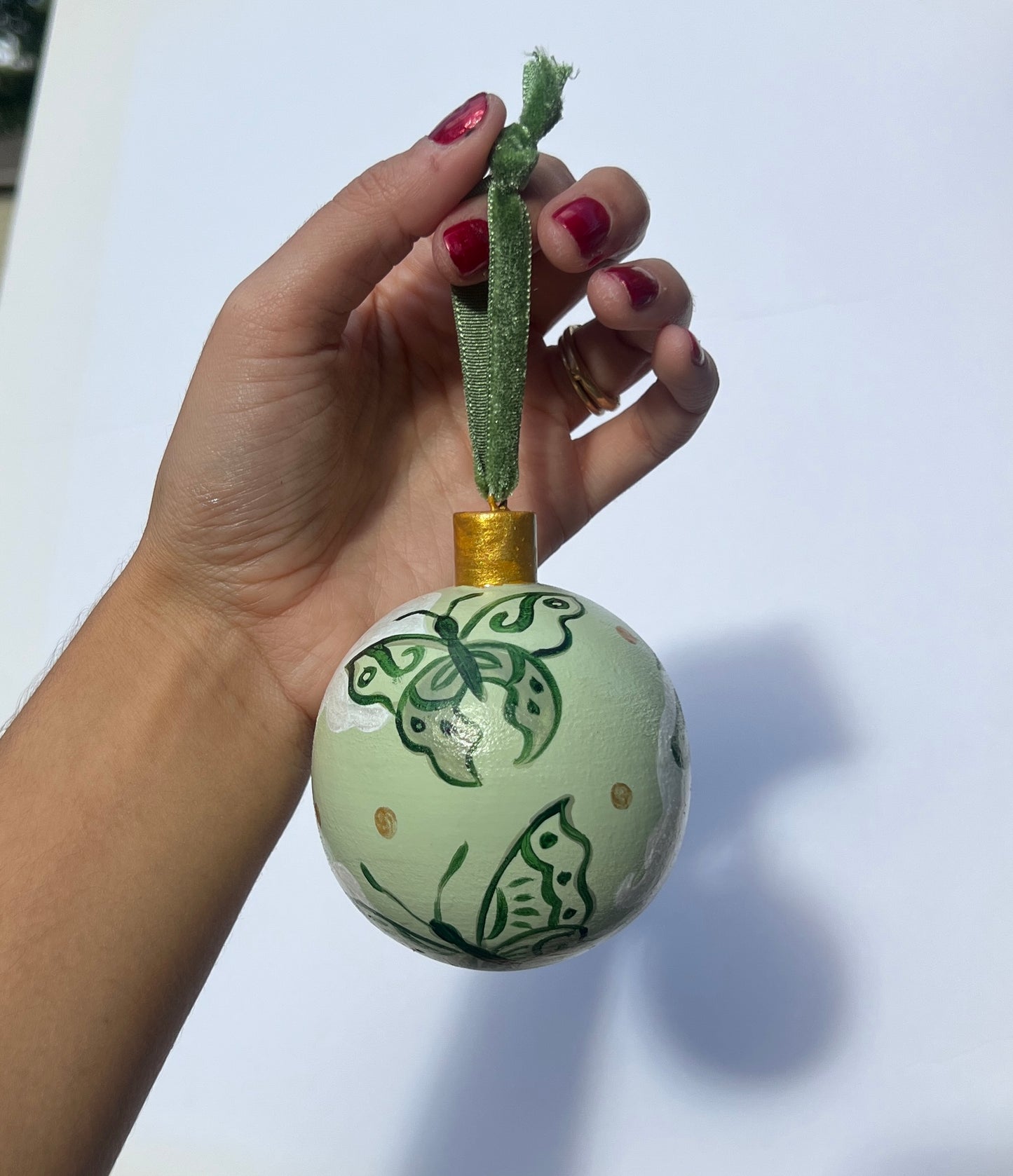 Chinoiserie Butterflies (green)