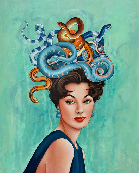 Serpent-minded - Print