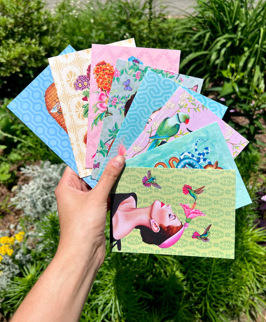 The Garden notecard pack