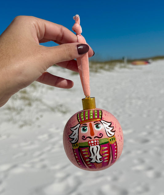 “Nutcracker” Pink ornament