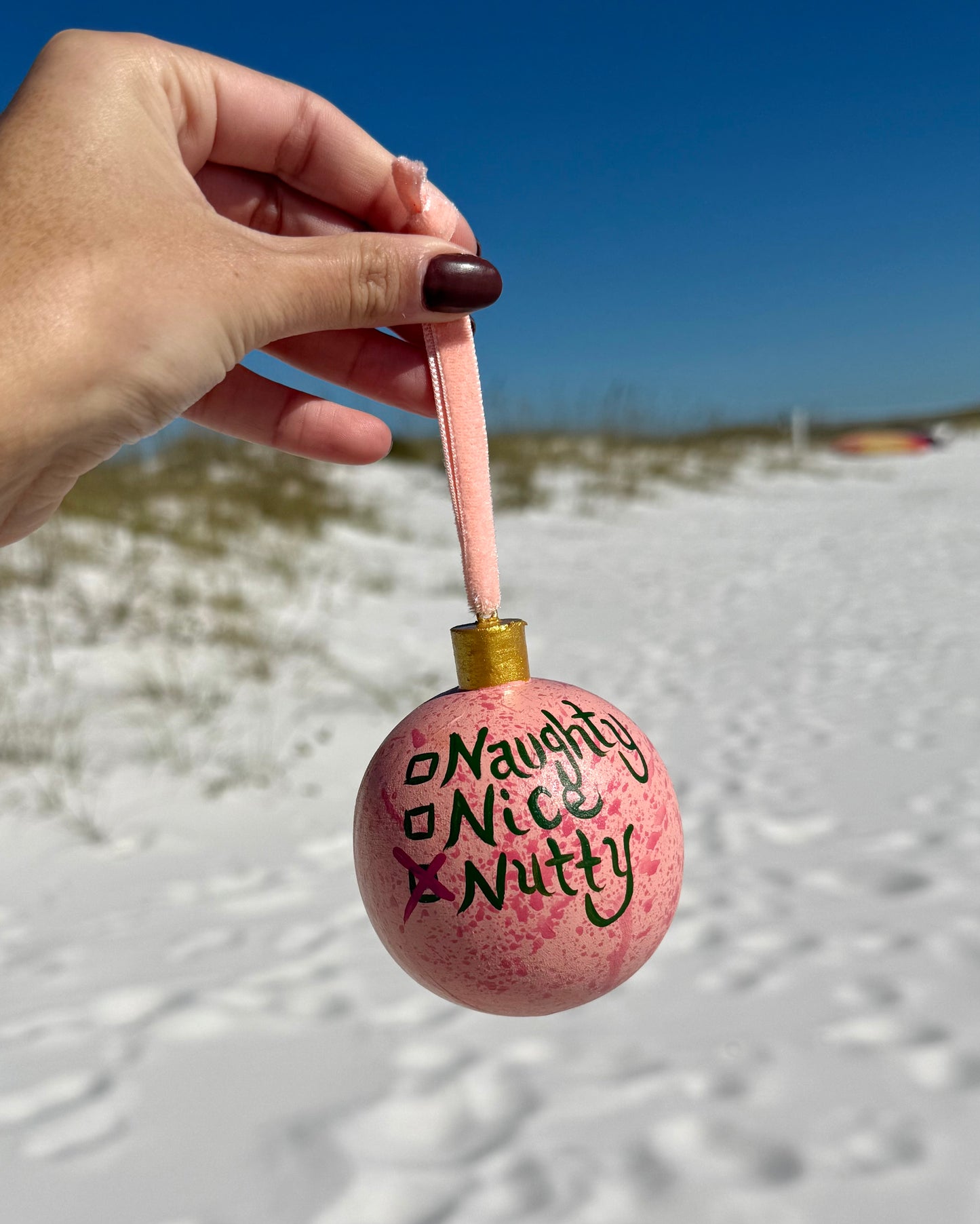 “Nutcracker” Pink ornament