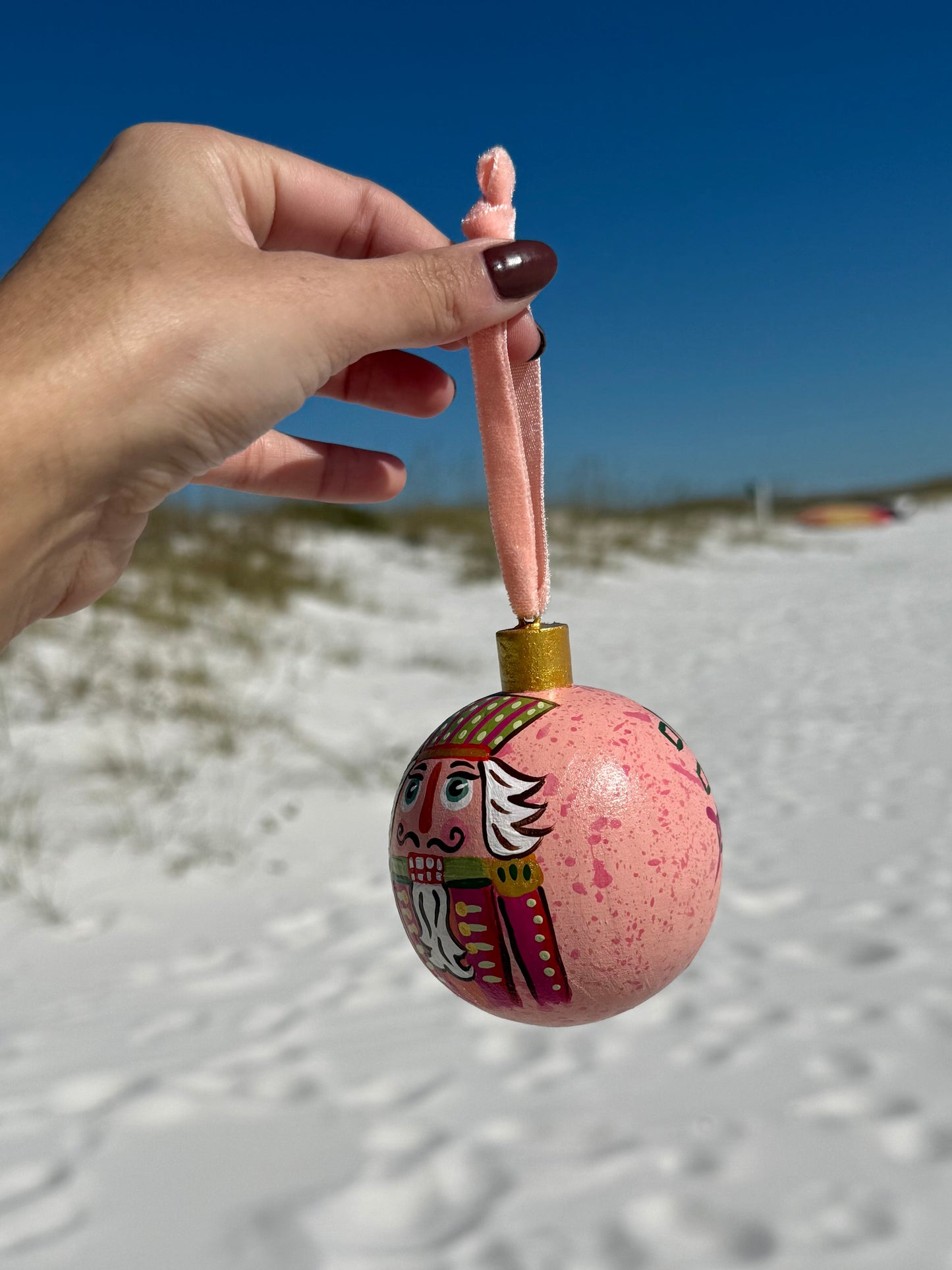 “Nutcracker” Pink ornament
