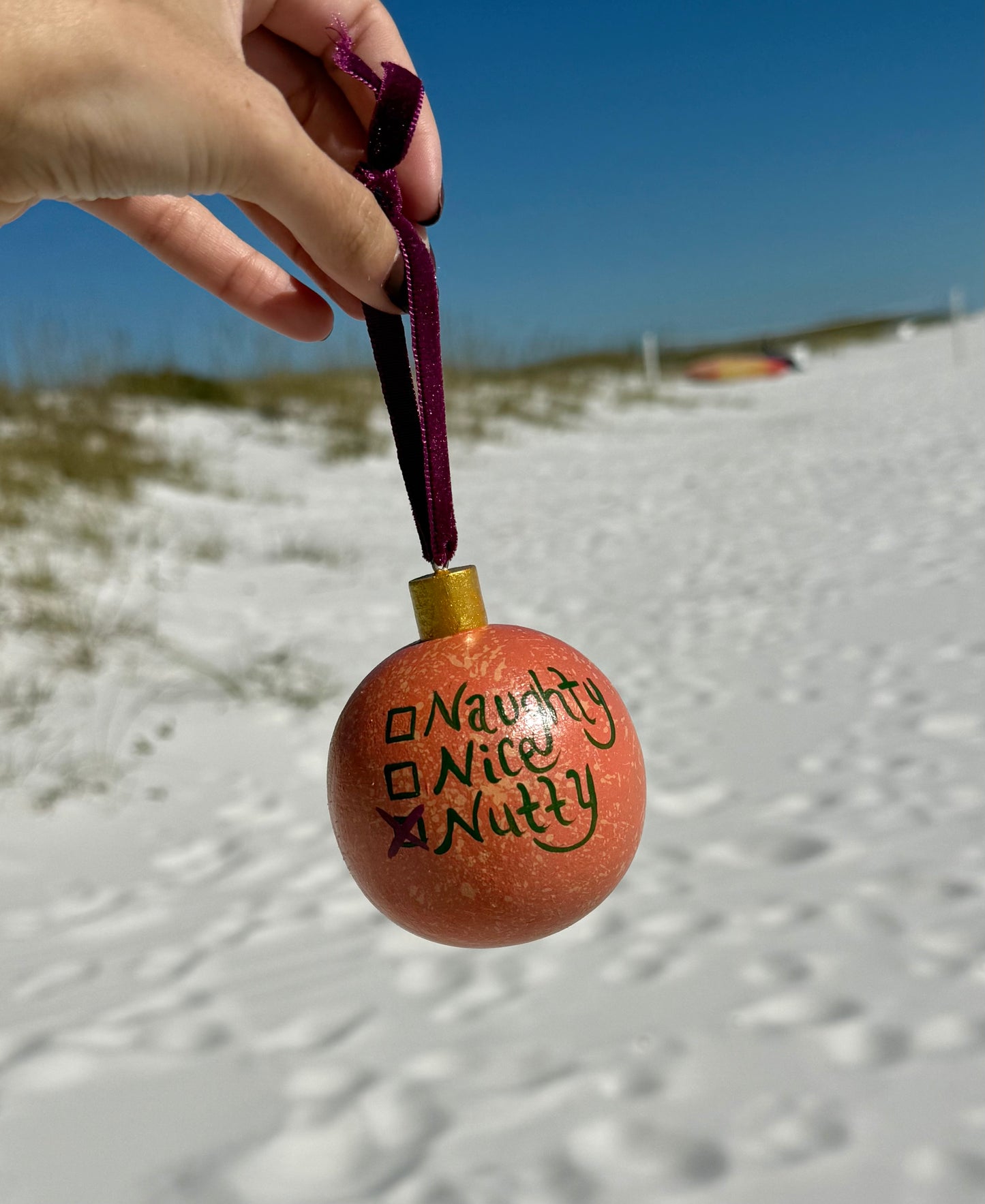“Nutcracker” Orange ornament