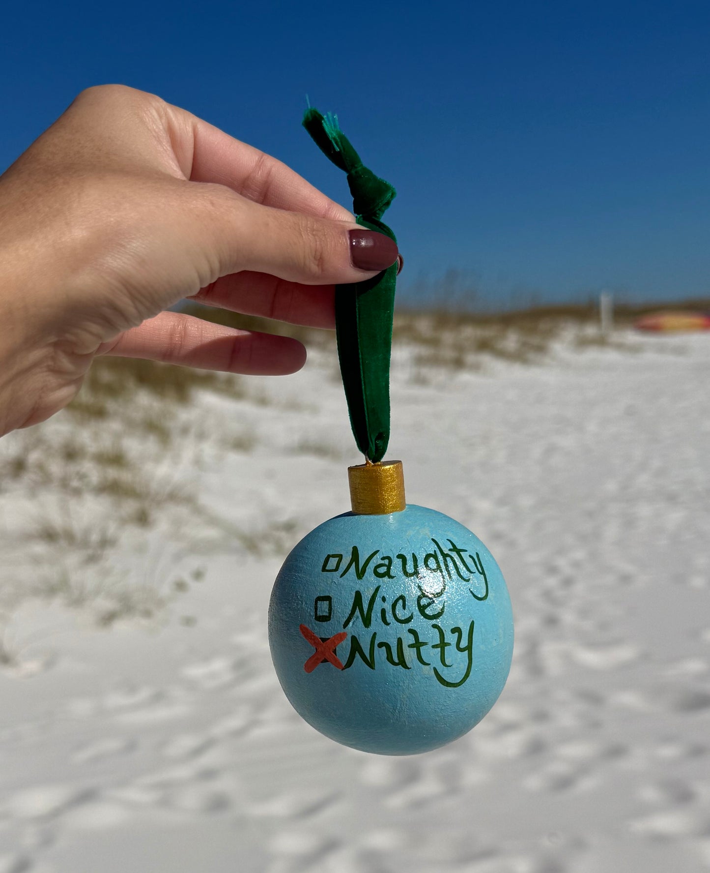 “Nutcracker” Blue ornament