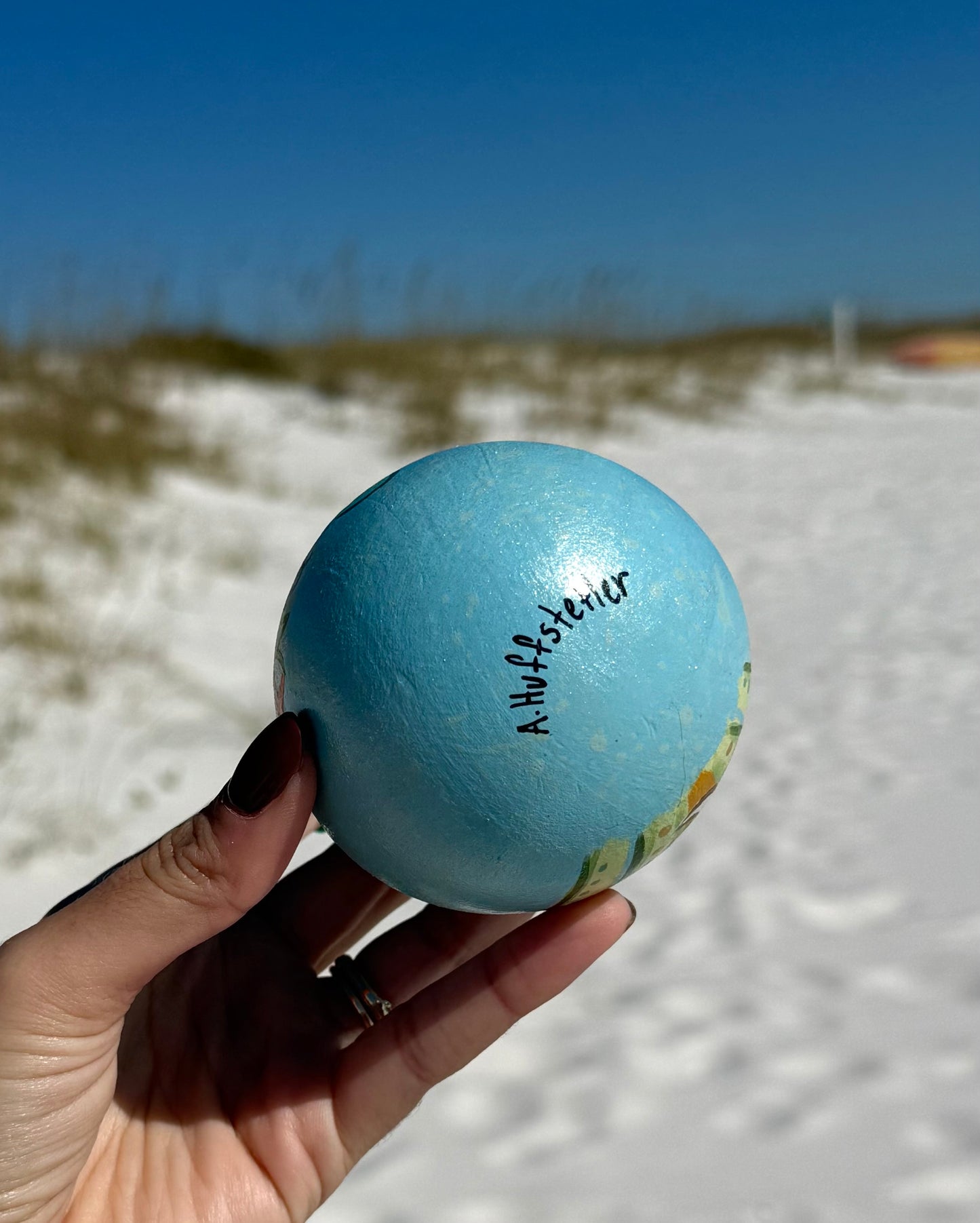 “Nutcracker” Blue ornament