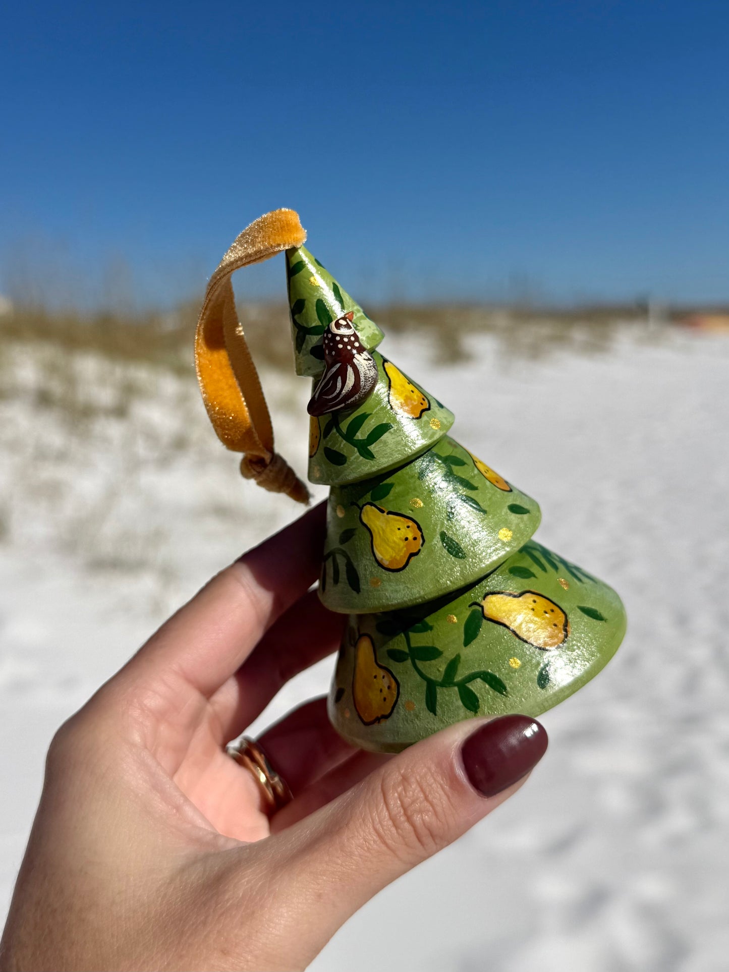 “Partridge in a Pear Tree” ornament