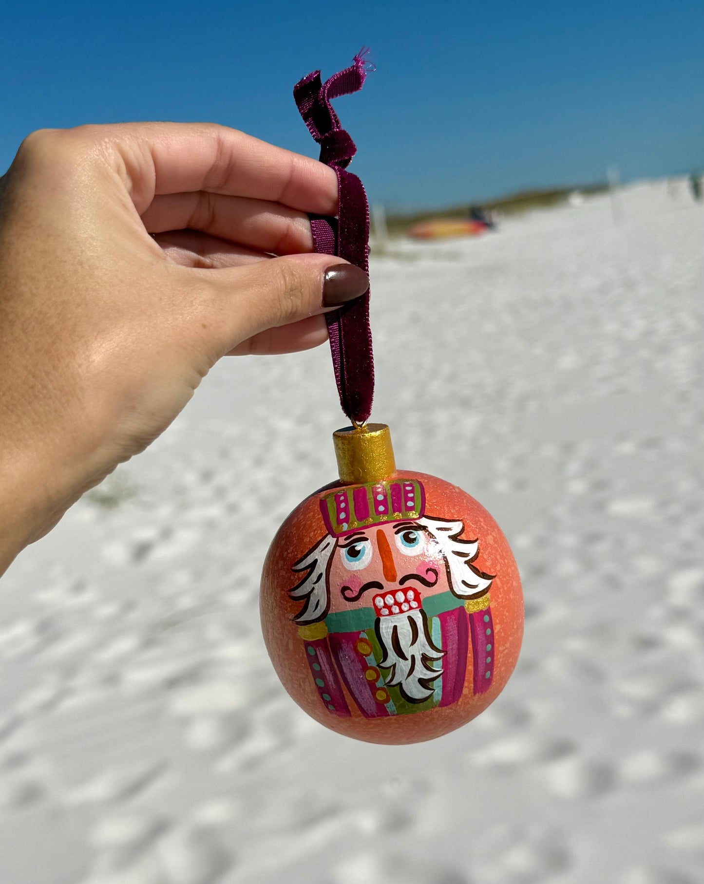 “Nutcracker” Orange ornament