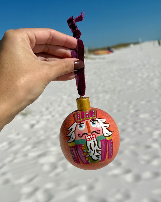 “Nutcracker” Orange ornament