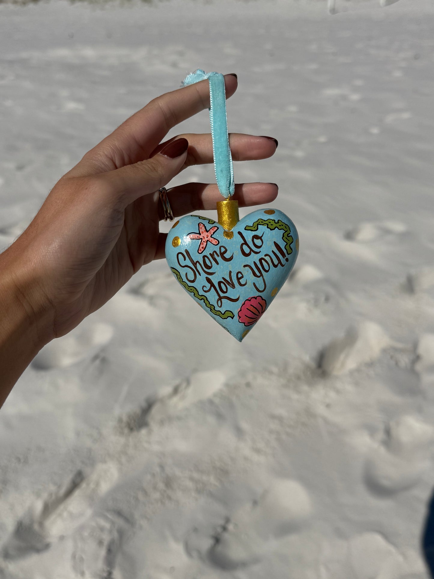 “Shore Do Love You” ornament