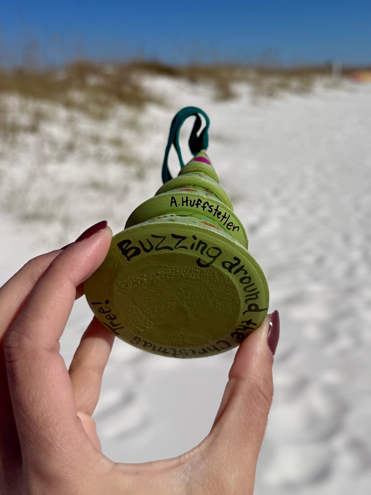 “Buzzing Around the Christmas Tree” ornament