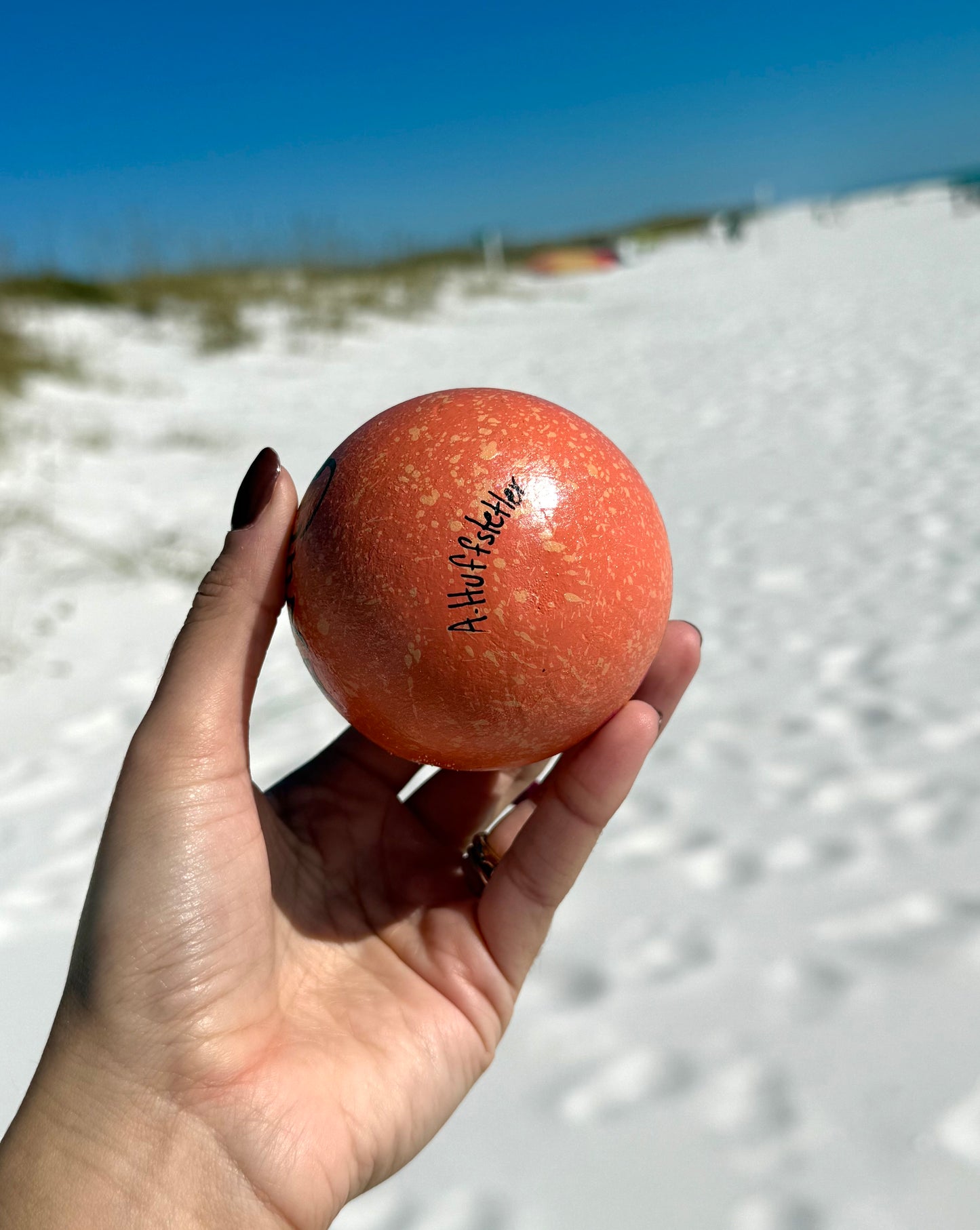 “Nutcracker” Orange ornament