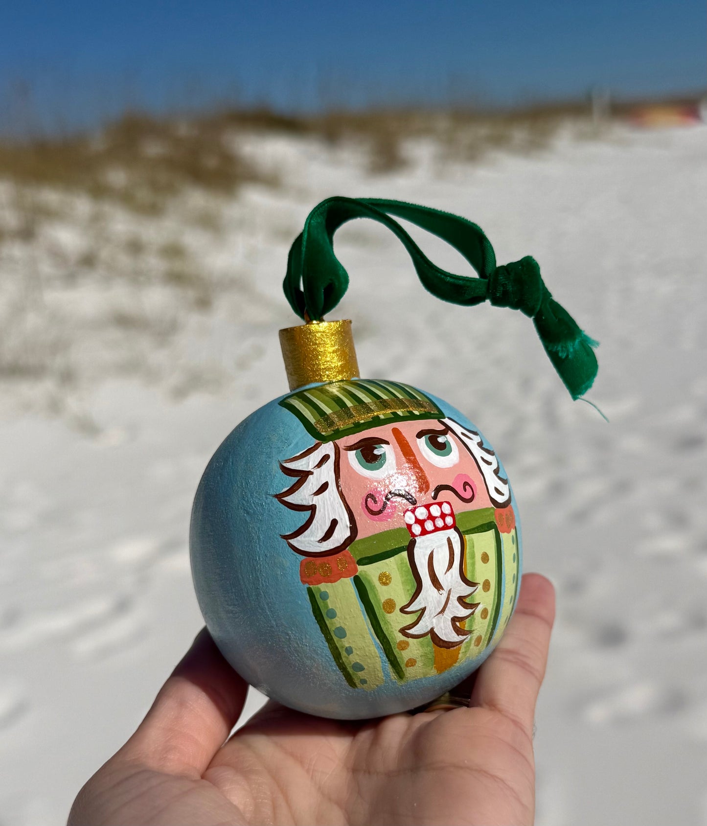 “Nutcracker” Blue ornament