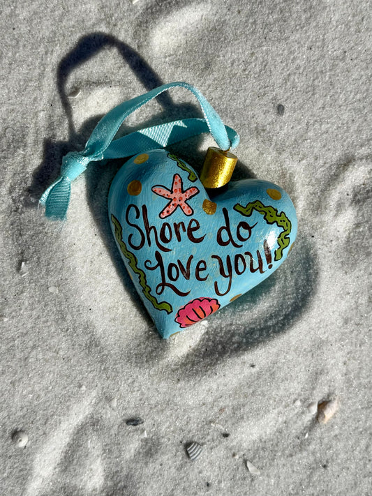 “Shore Do Love You” ornament