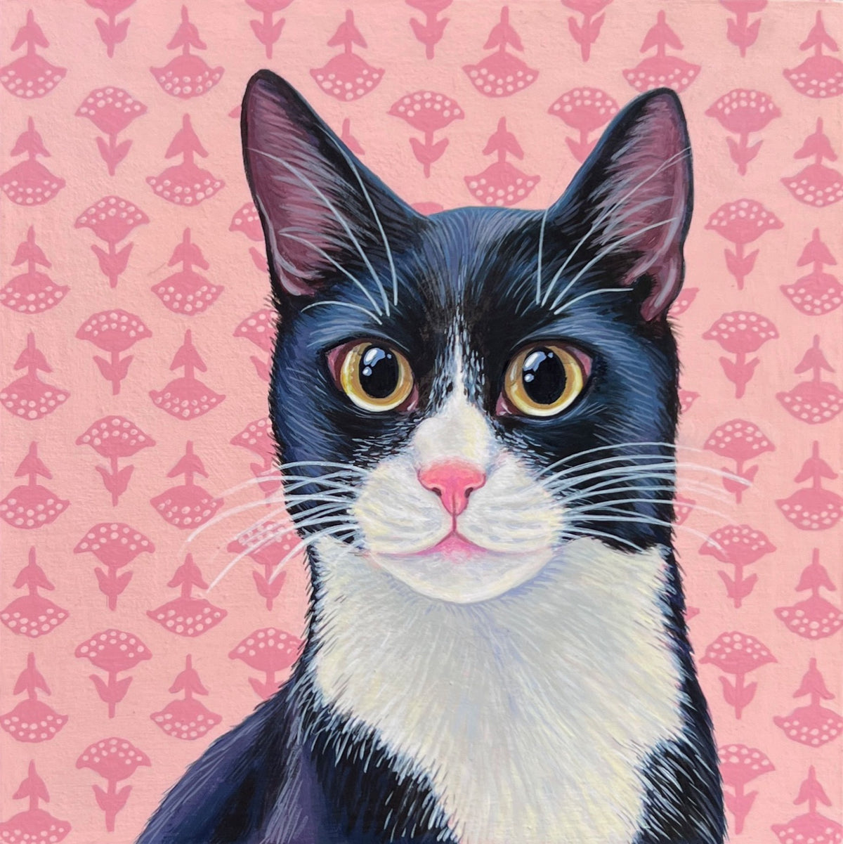 A cat fit for Broadway, commission