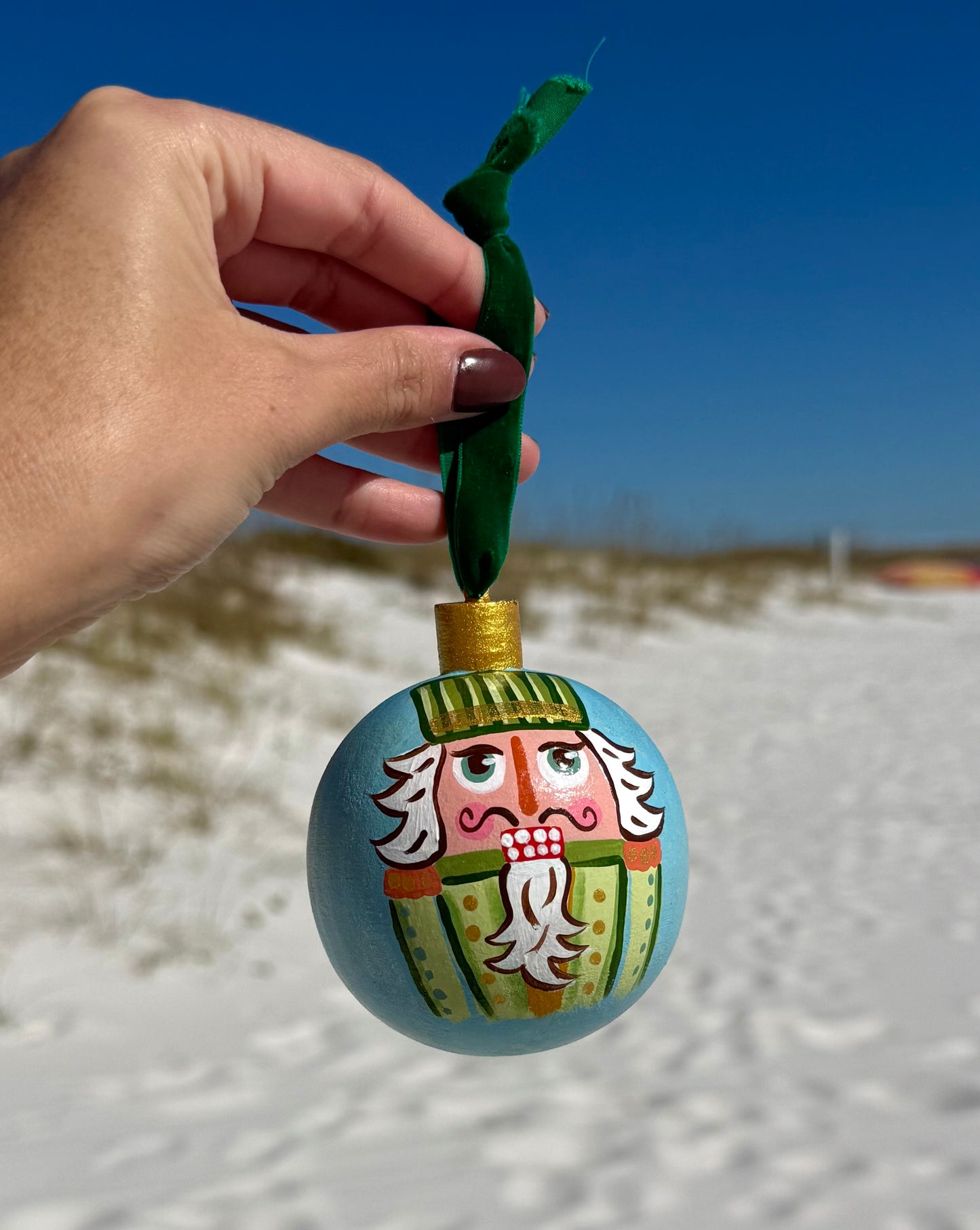 “Nutcracker” Blue ornament