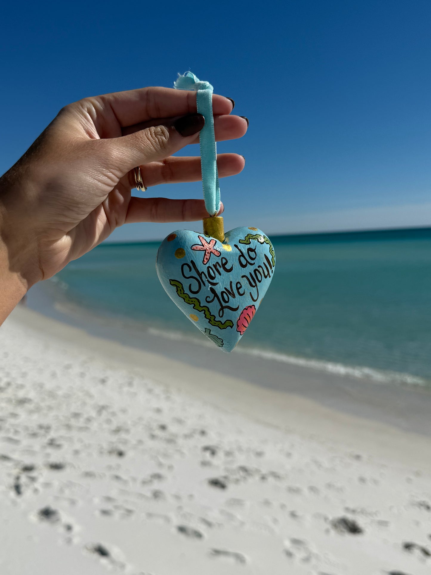 “Shore Do Love You” ornament