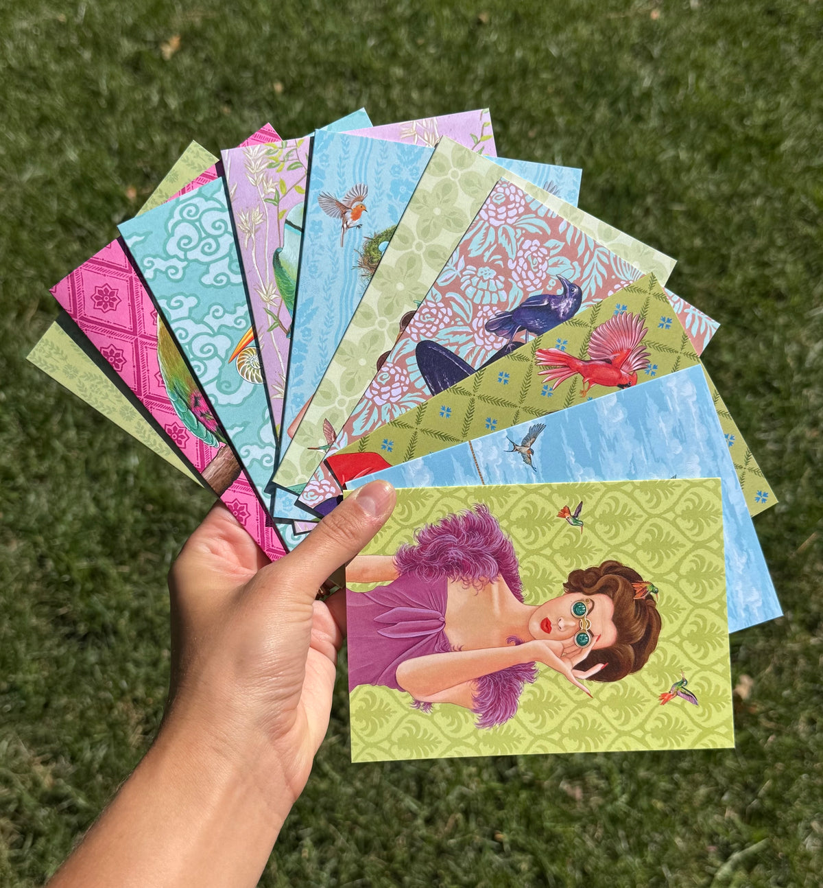 ‘Birdwatching’ notecard pack