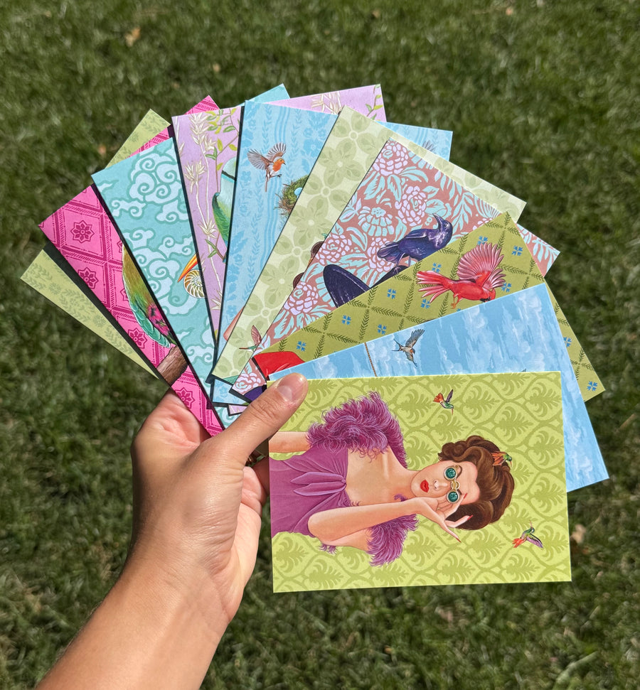‘Birdwatching’ notecard pack