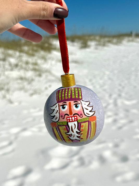 “Nutcracker” Purple ornament