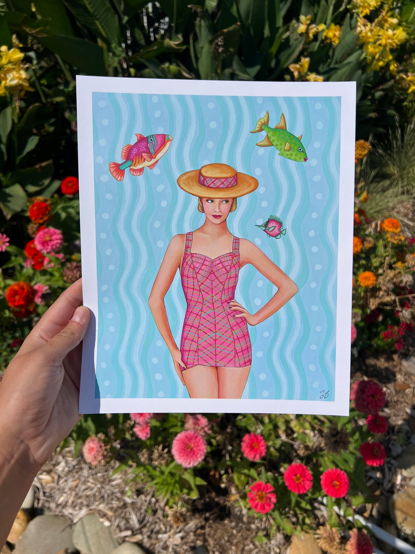 Back to the Beach- Print