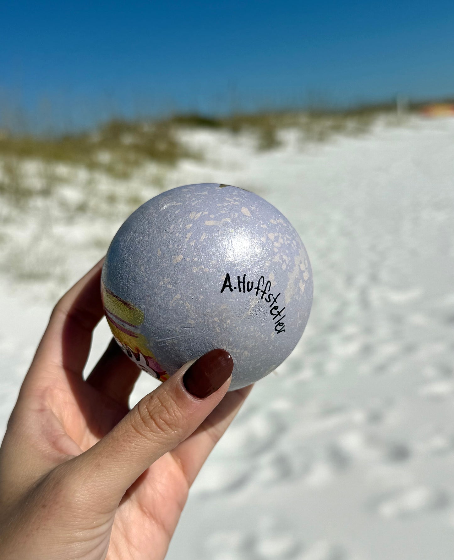 “Nutcracker” Purple ornament