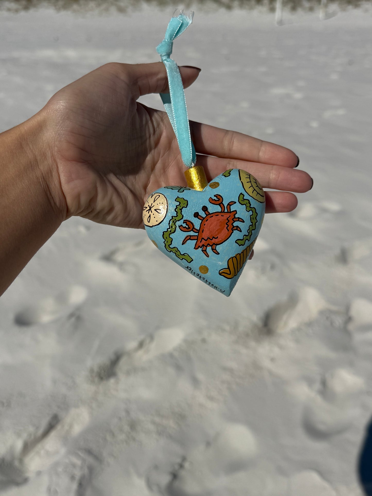 “Shore Do Love You” ornament