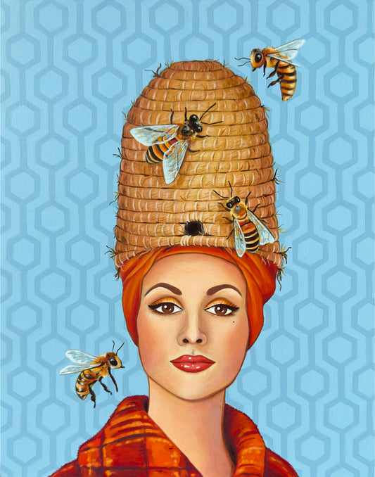 The Bee Keeper- Print