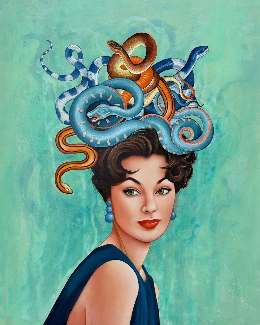 Serpent-minded - Print