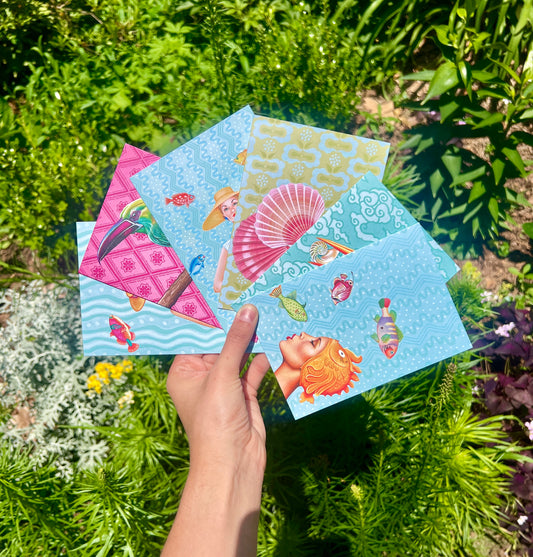 Sea of Possibilities notecard pack